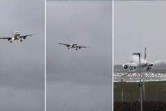 Orkán si pohrával s letadly při přistávání na letiště Heathrow