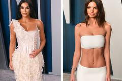 Kim Kardashian a holý pupík Emily Ratajkowski. Oscarová noc teprve začíná, vypukla afterparty