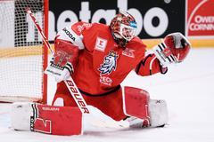 Švédské hry 2020, Česko - Finsko: Český brankář Dominik Furch