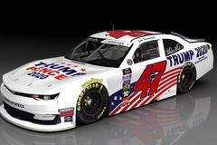 Joe Nemechek bude pilotovat v závodě nižší série NASCAR v Daytoně v barvách předvolební kampaně Donalda Trumpa