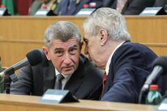 Generální štáb Armády ČR - Miloš Zeman, Andrej Babiš