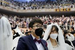 Čína svatba koronavirus