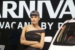 modelky autosalon Nové Dillí 2020