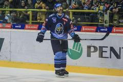 Jaromír Jágr v zápase 52. kola extraligy Litvínov - Kladno