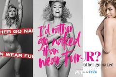 Raději budu nahá, než nosit kožešinu. Svůdnou kampaň vedla PETA 30 let