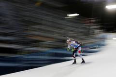 Eva Kristejn Puskarčíková ve sprintu žen v rámci SP v Novém Městě na Moravě