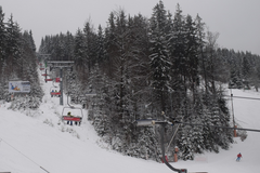Krkonoše hlásí nejlepší podmínky za celou letošní zimu. Na svazích leží až 80 cm sněhu