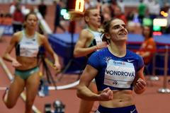 Czech Indoor Gala 2020: Vítězka běhu na 400 metrů Lada Vondrová