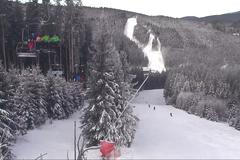 Na Jeseníkách leží až 55 cm sněhu, Klínovec i Špičák hlásí 40 cm. Sledujte záběry z českých hor