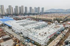 Fotogalerie / Huoshenshan hospital / ČTK