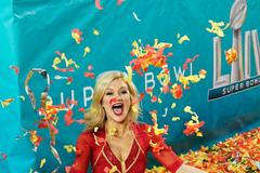 Cheerleaders Kansas City Chiefs slaví vítězství Super Bowlu LIV (2020)