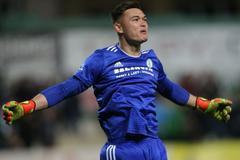 Patrik Le Gaing v zápase 21. kola FL Bohemians  - Slavia Praha