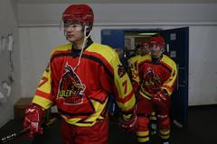 Hokej, 2. liga, China Golden Dragon - HC Kobra Praha, Slaný