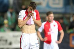 Smutný Petar Musa po zápase 21. kola FL Bohemians - Slavia Praha