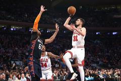 NBA: Chicago Bulls at New York Knicks