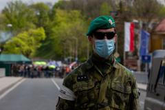 Polsko hranice Těšín.