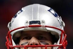 Tom Brady z týmu New England Patriots v Super Bowlu LIII