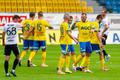 3. kolo nadstavbové části o záchranu ve Fortuna:Lize 2019/20, Teplice - Zlín: Radost fotbalistů Teplic