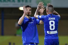 Liberec - Ostrava, Taras Kačaraba a Martin Zeman