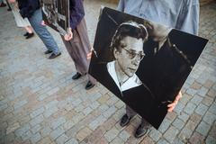 Příběhy bezpráví, Člověk v tísni, Milada Horáková, Karlův most, happening