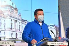 Foto / Covid-19 / Jan Hamáček / Rouška / Vláda ČR