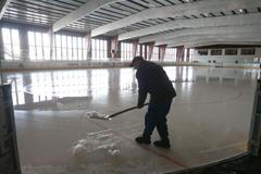 Zimní stadion Kobra (dříve Konstruktiva), únor 2020