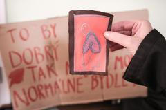 Stop Airbnb - Protest proti Airbnb v bytě v Jindřišské ulici, Praha