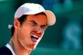 FILE PHOTO: Andy Murray of Britain reacts after missing a point against France's Benoit Paire at the Monte Carlo Masters in Monaco