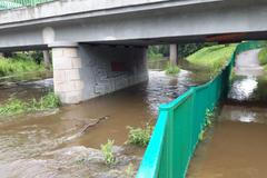 Povodně záplavy Jihlava