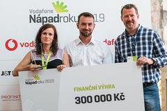 Vodafone Nápad roku pomáhá české a slovenské startupy postavit na vlastní nohy