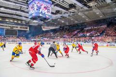 Šimon Kubíček (23) ve čtvrtfinále MS do 20 let Česko - Švédsko