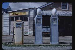 Nostalgické kouzlo amerických benzínových pump