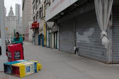 USA rasismus pandemie koronavirus New York demonstrace