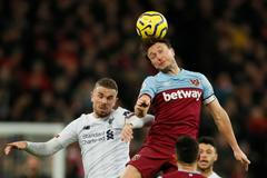Premier League - West Ham United v Liverpool