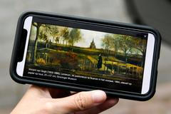 Vincent van Gogh ukradený obraz Jarní zahrada