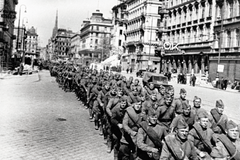 Rudá armáda ve Vídni, duben 1945.