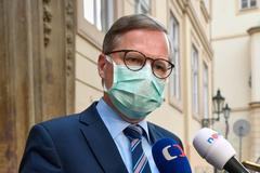 Foto / Covid-19 / Petr Fiala / Rouška / ČTK