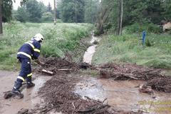 nedělní povodně v Plzeňském kraji