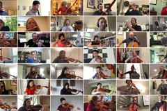 Beethoven v karanténě. Americký orchestr nahrál v izolaci symfonii