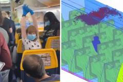 Ryanair zaplnil letadlo. Vědci přitom ukázali, jak snadno se v něm koronavir šíří