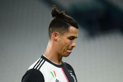 Semifinále Italského fotbalového poháru 2019/20, Juventus - AC Milán: Domácí Cristiano Ronaldo