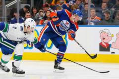 Colby Cave NHL Edmonton Oilers hokej