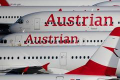 Letadla aerolinií Austrian Airlines