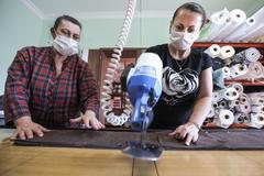 NanoSpace - výroba šití nanoroušek ve firmě Kvalitex v Písku