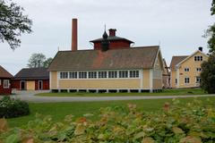 Lázeňský komplex v Sätra Brunn, Švédsko