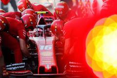 Charles Leclerc ve Ferrari ve VC Ázerbájdžánu 2019