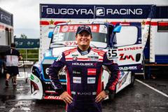 Adam Lacko při květnových testech Buggyry v Mostě
