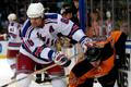 Eric Lindros v dresu newyorských Rangers.