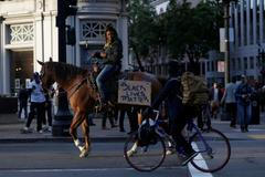 Afroameričanka na koni