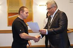 Oceněný strážník Jaroslav Bělský